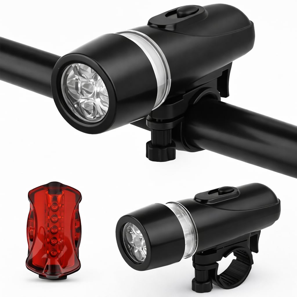 Bolt Bikes LED Light Set, Front Headlight and Rear Tail Light