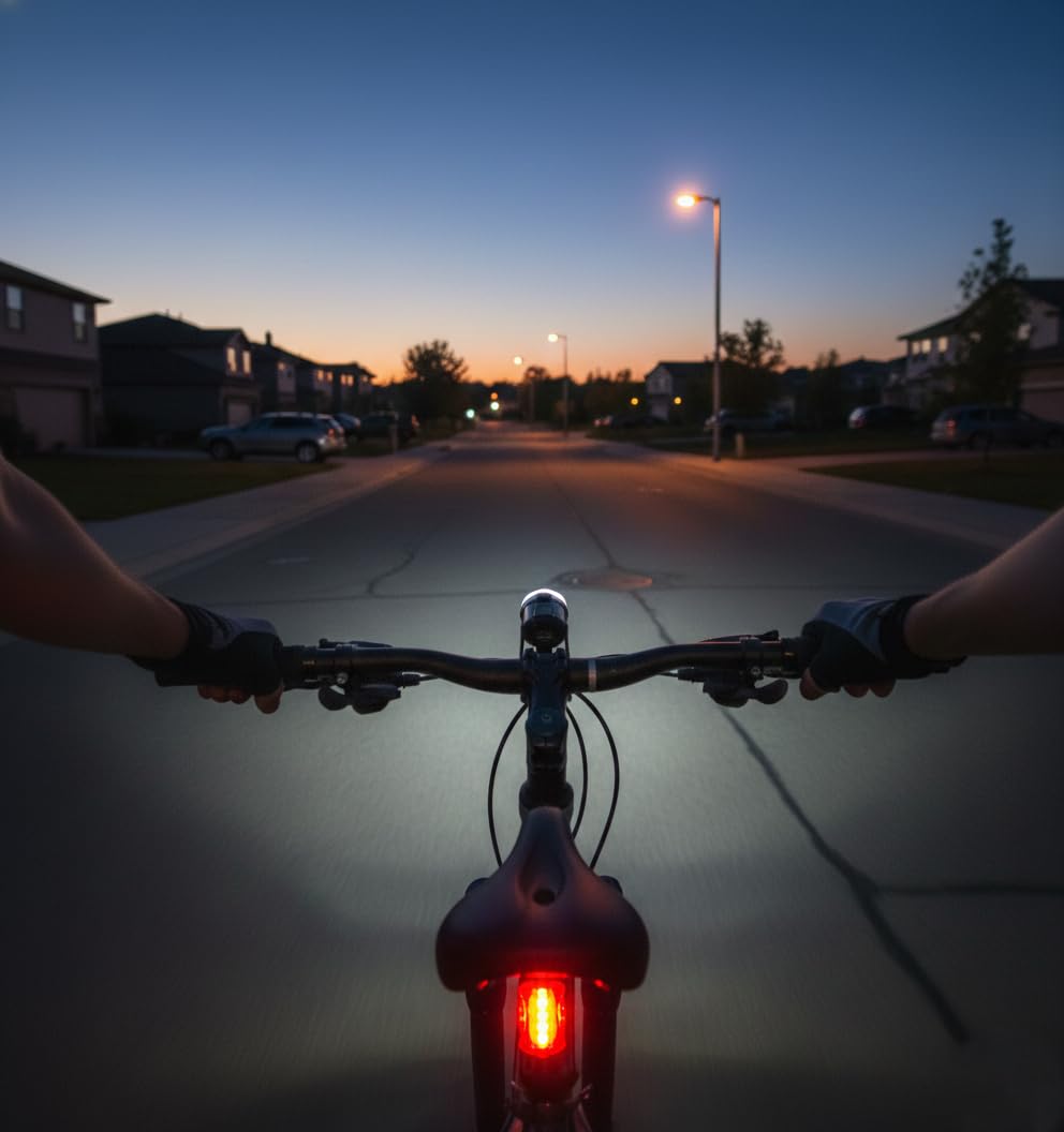 Bolt Bikes LED Light Set, Front Headlight and Rear Tail Light