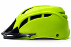 Bicycle Helmet, Neon Green With Black