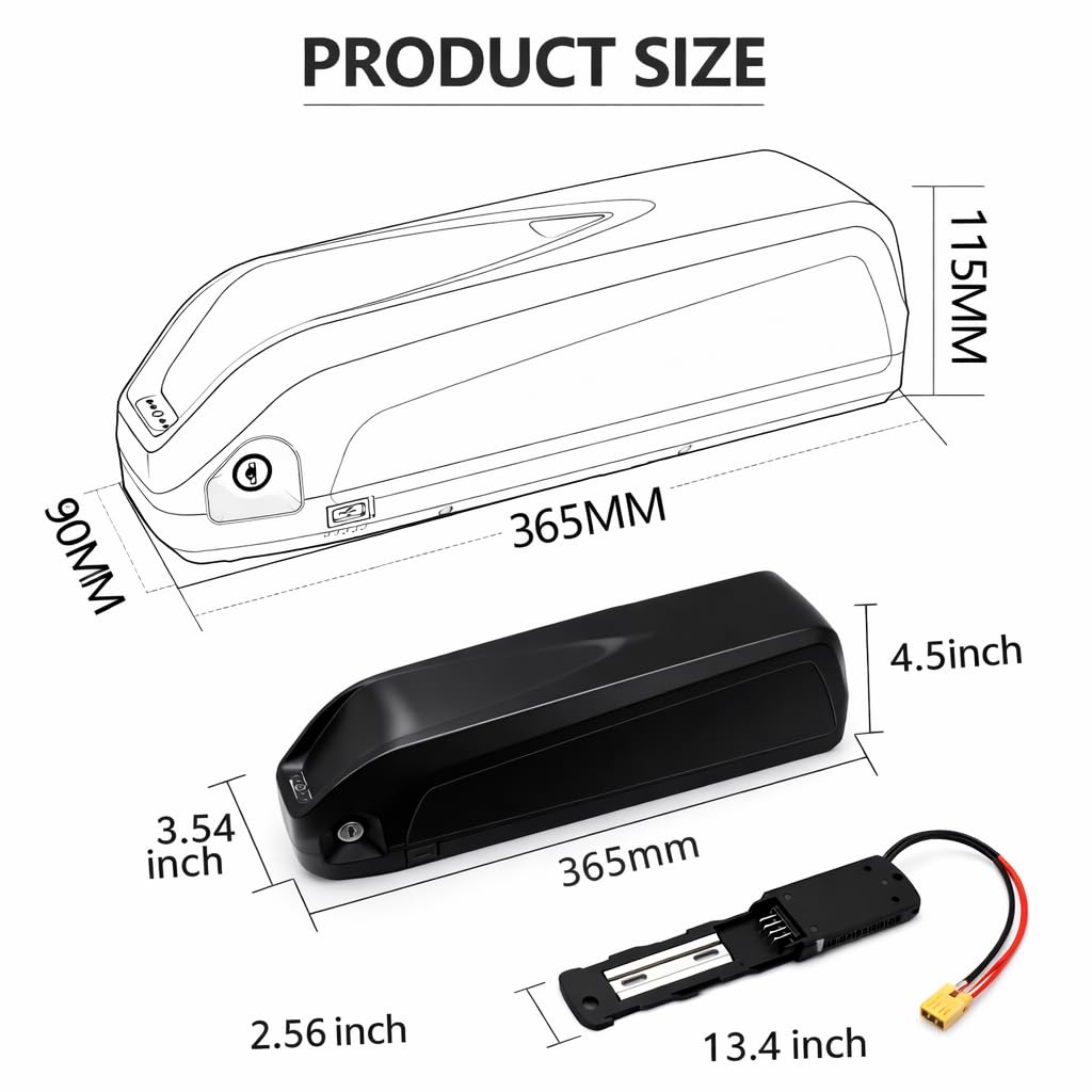 Removable Battery For Electric Cycle | 6 Ah - 13 Ah | 2 Years Warranty