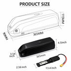 Removable Battery For Electric Cycle | 6 Ah - 13 Ah | 2 Years Warranty