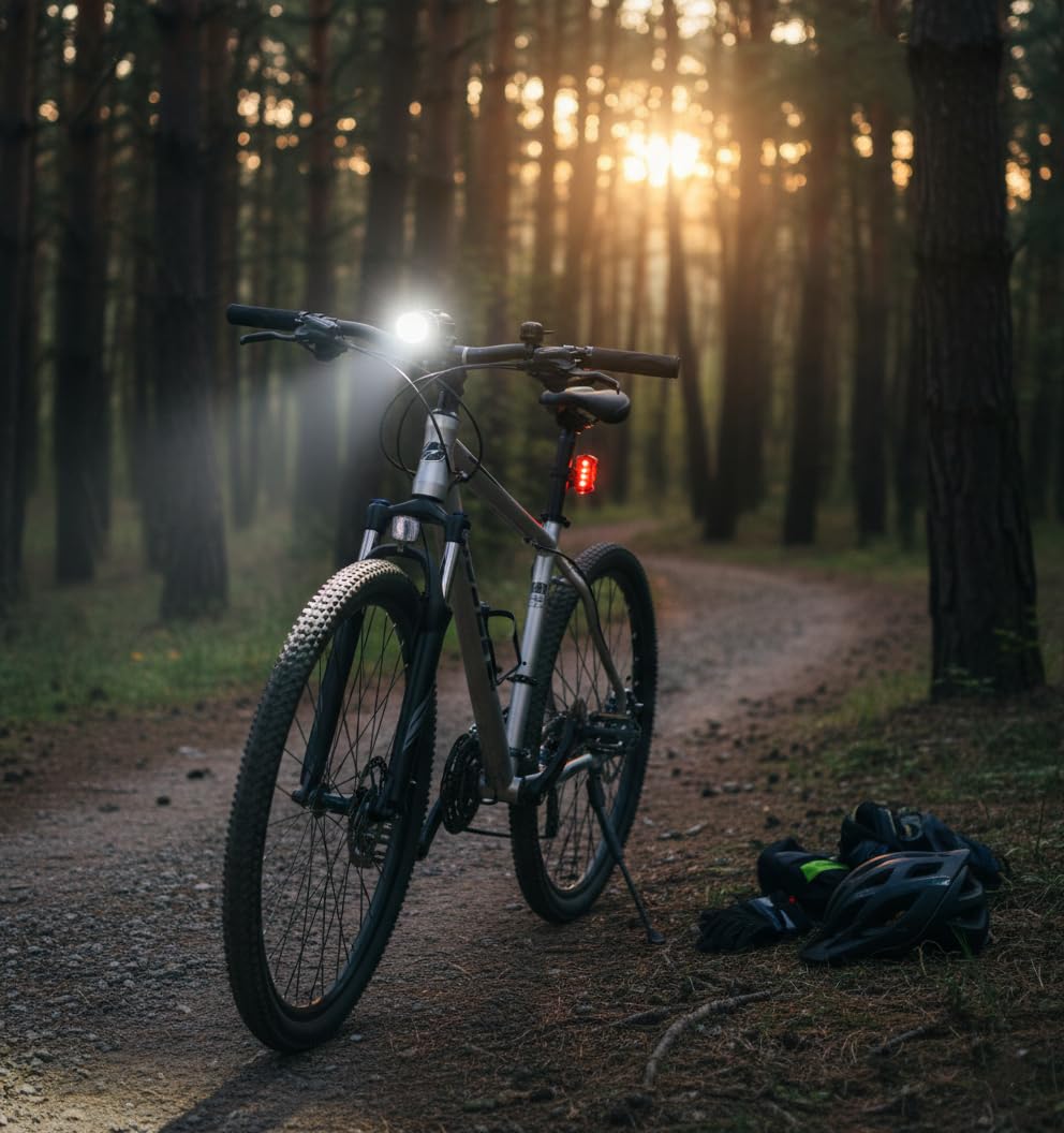 Bolt Bikes LED Light Set, Front Headlight and Rear Tail Light