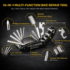 16 in 1 Multi-Functional ToolKit |  All Purpose Toolkit