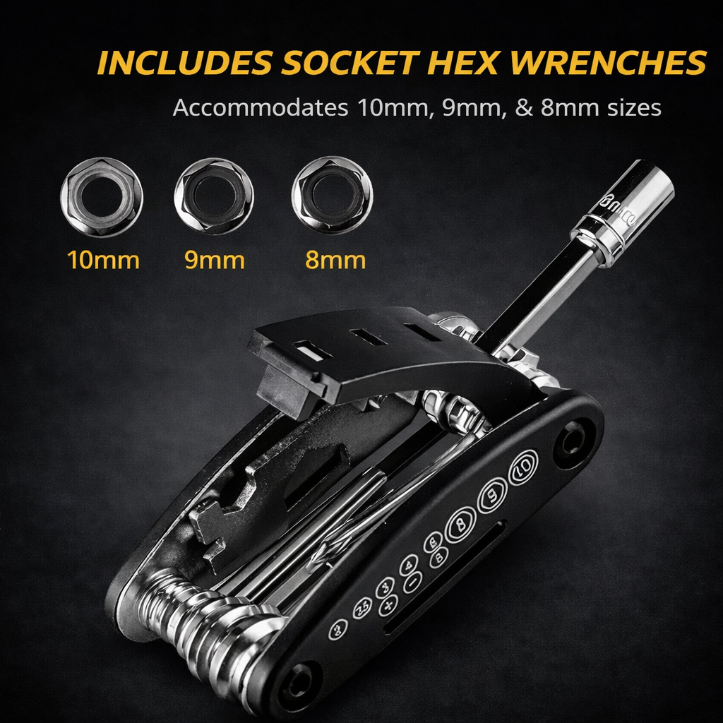 16 in 1 Multi-Functional ToolKit |  All Purpose Toolkit