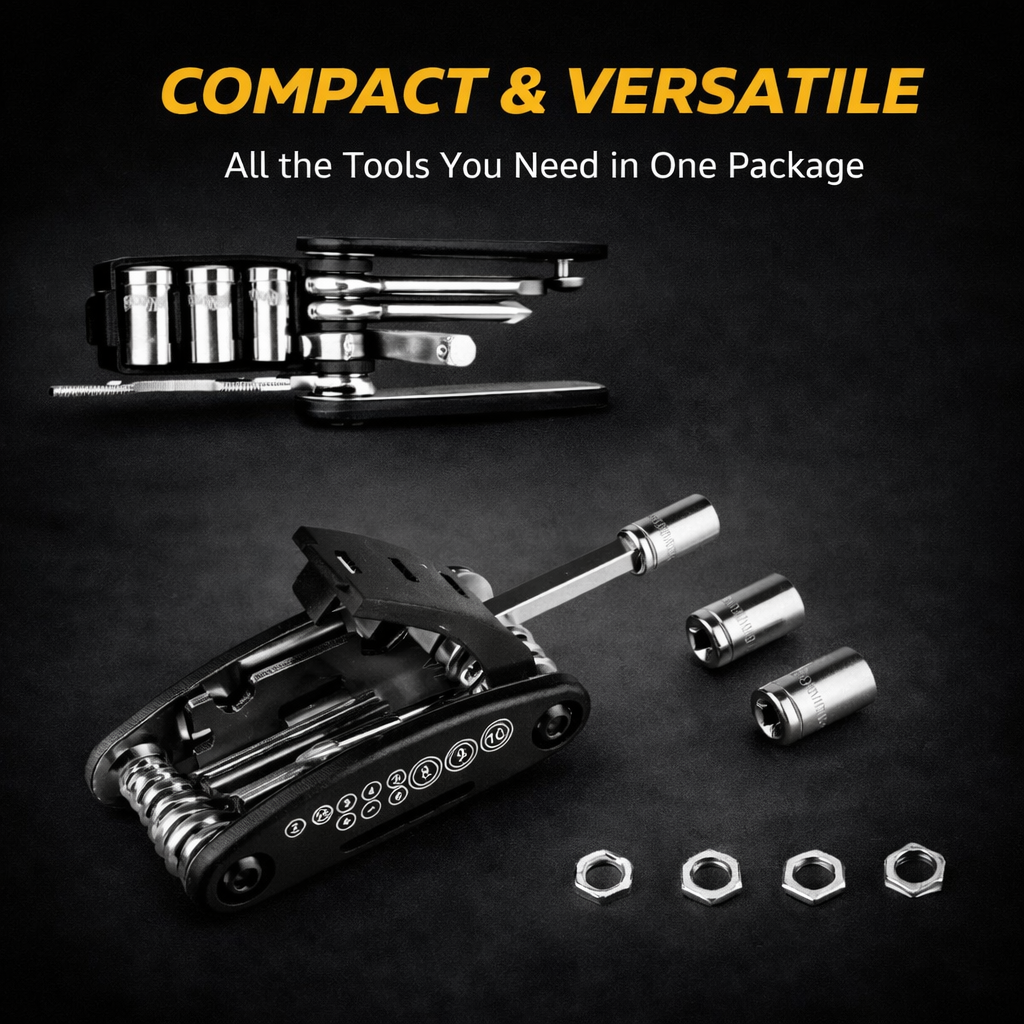16 in 1 Multi-Functional ToolKit |  All Purpose Toolkit