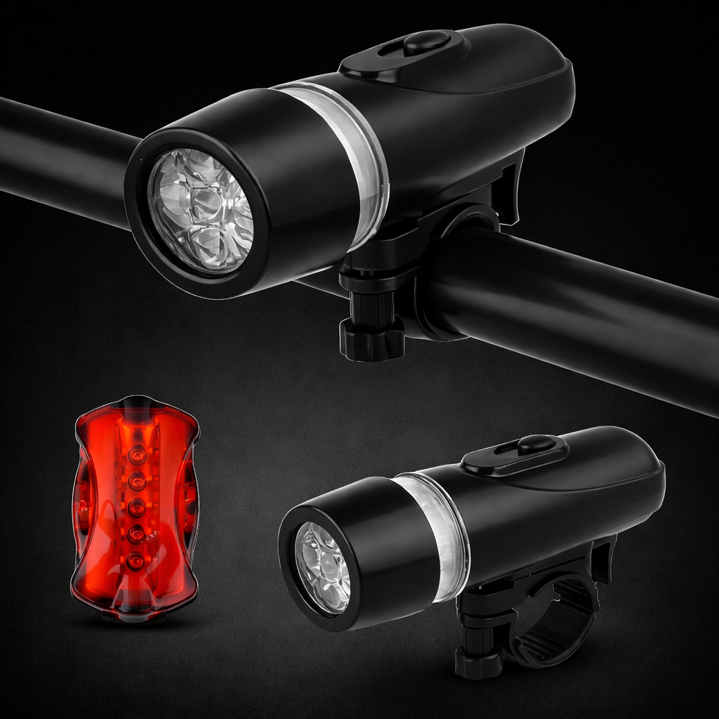 Bolt Bikes LED Light Set, Front Headlight and Rear Tail Light
