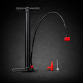 Manual Aluminium Air Pump with T-Handle, Flexible Hose with Spout