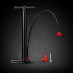 Manual Aluminium Air Pump with T-Handle, Flexible Hose with Spout