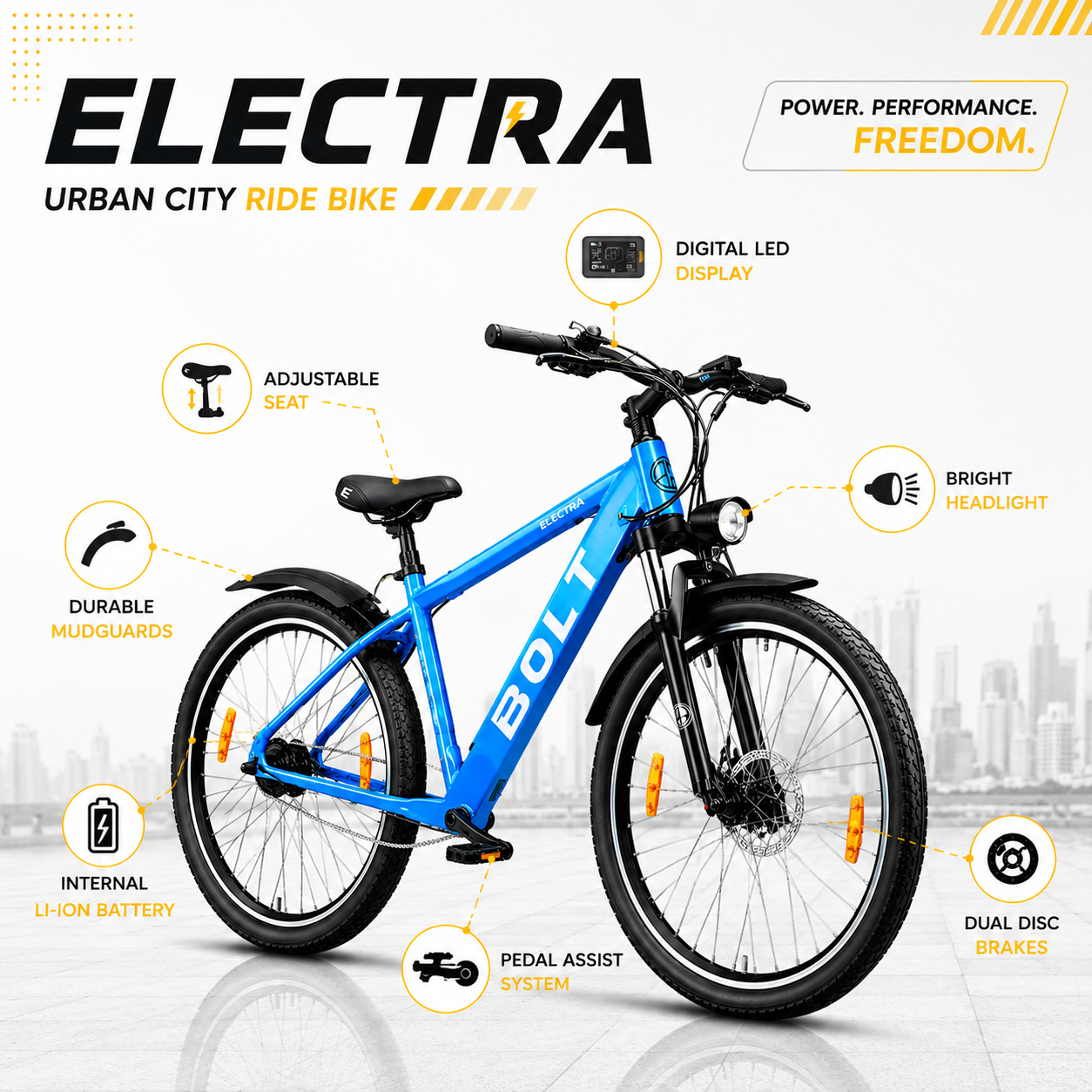 Bolt Bikes Electra i-series | Blue