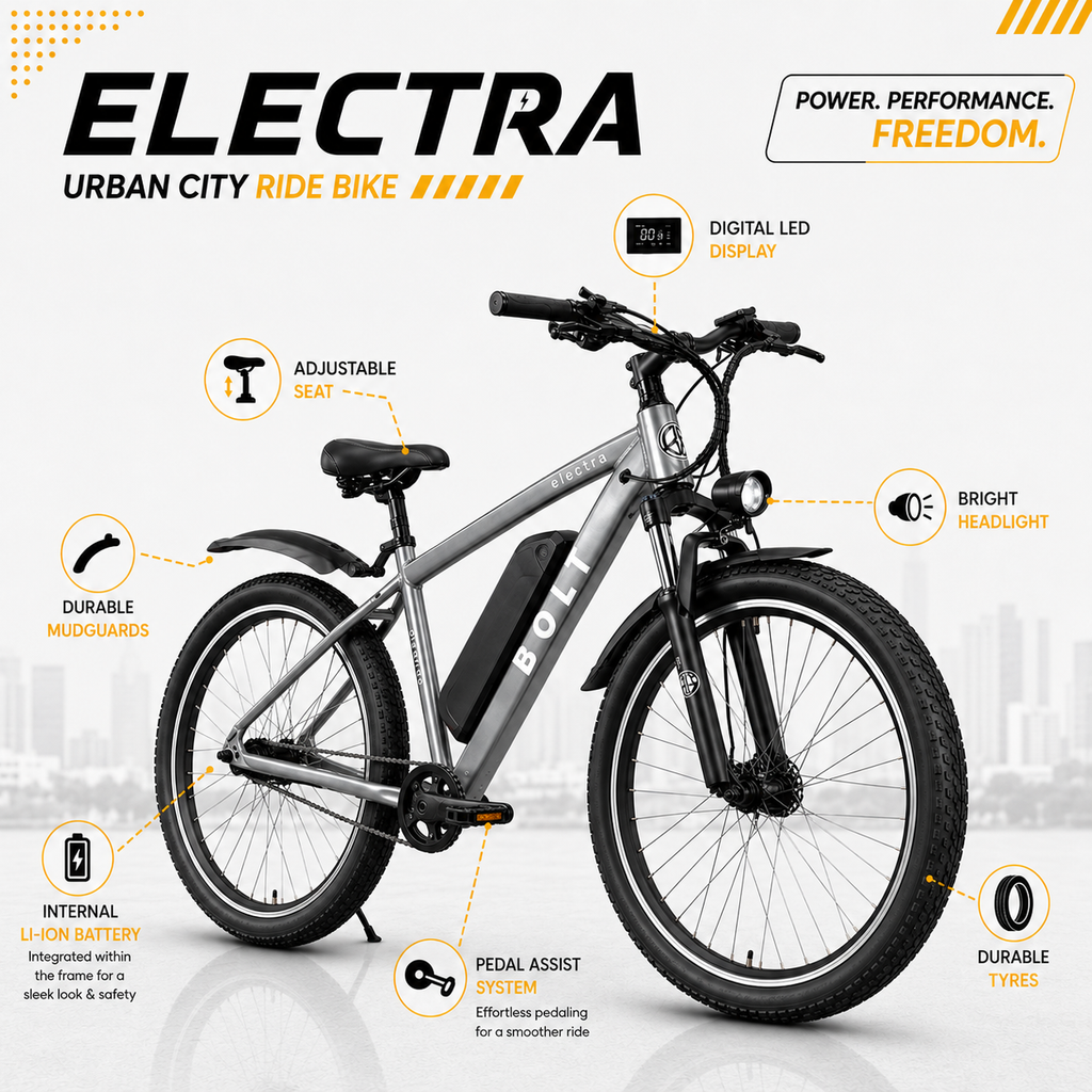 Bolt Bikes Electra E-Series | Grey