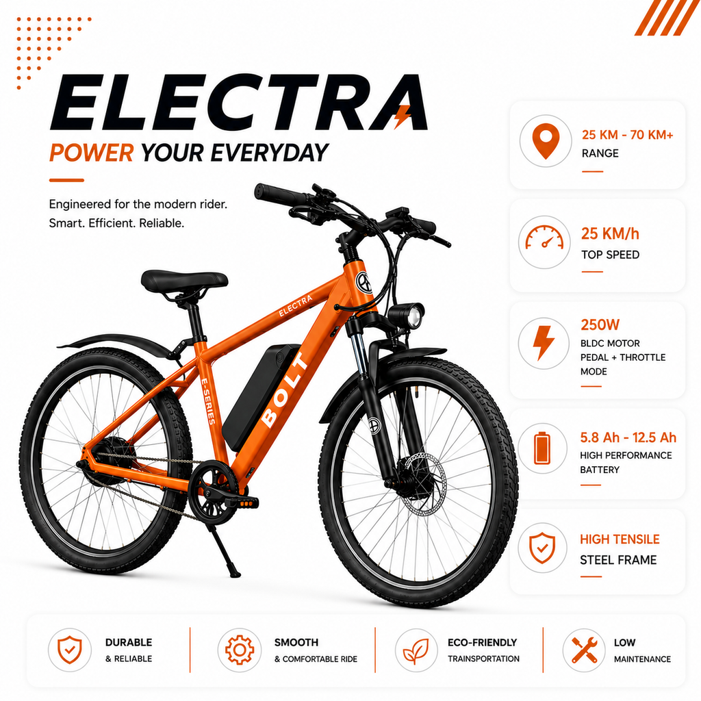 Bolt Bikes Electra E-Series | Orange
