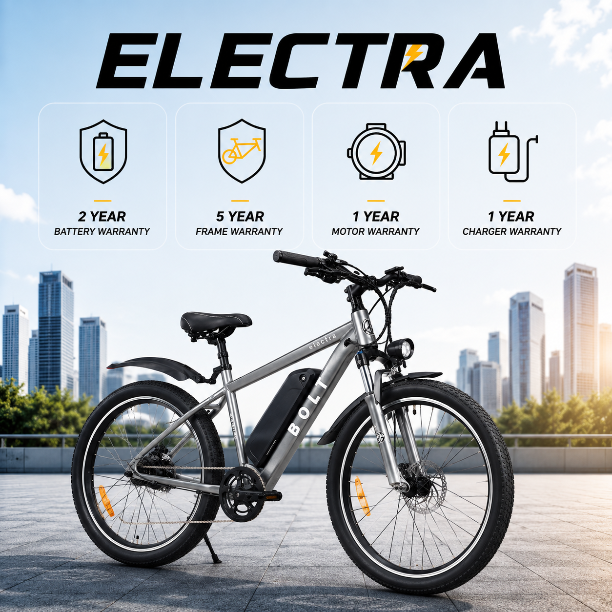 Bolt Bikes Electra E-Series | Grey