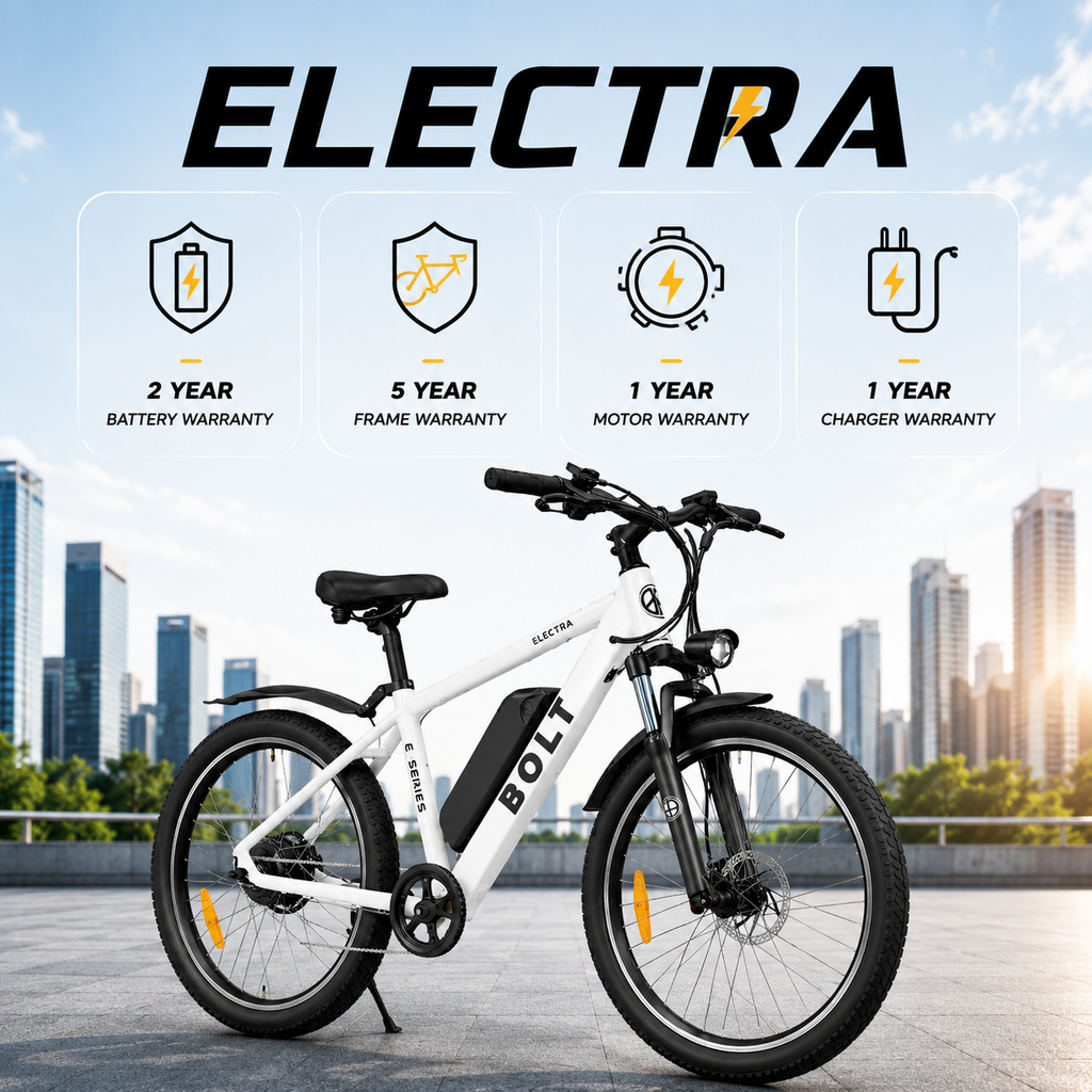 Bolt Bikes Electra E-Series | White